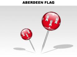 Aberdeen city country powerpoint flags