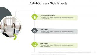 ABHR Cream Side Effects In Powerpoint And Google Slides Cpb