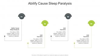 Abilify Cause Sleep Paralysis In Powerpoint And Google Slides Cpb