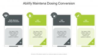 Abilify Maintena Dosing Conversion In Powerpoint And Google Slides Cpb