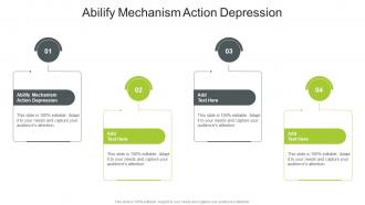 Abilify Mechanism Action Depression In Powerpoint And Google Slides Cpb
