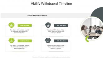 Abilify Withdrawal Timeline In Powerpoint And Google Slides Cpb