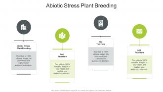 Abiotic Stress Plant Breeding In Powerpoint And Google Slides Cpb