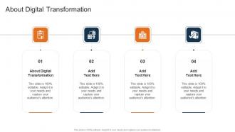 About Digital Transformation In Powerpoint And Google Slides Cpb