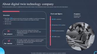 About Digital Twin Technology Company Process Digital Twin