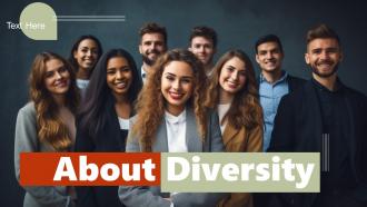 About Diversity powerpoint presentation and google slides ICP