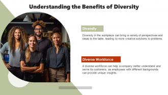 About Diversity powerpoint presentation and google slides ICP Colorful Informative