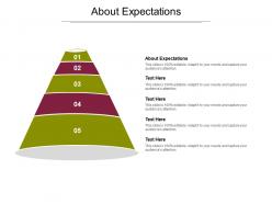 About expectations ppt powerpoint presentation model template cpb