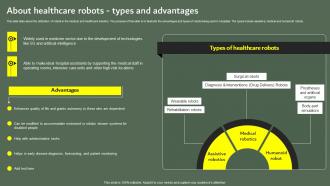 About Healthcare Robots Types And Optimizing Business Performance Using Industrial Robots IT