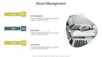 About Management In Powerpoint And Google Slides Cpb