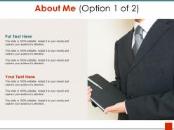 About me example of ppt