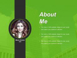 About me example of ppt presentation