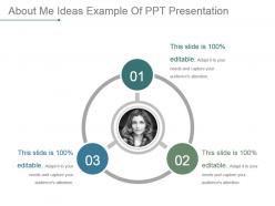 About me ideas example of ppt presentation