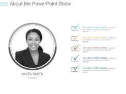 About me powerpoint show