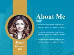 About me sample ppt presentation template 1