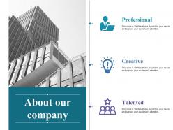 About our company ppt samples download