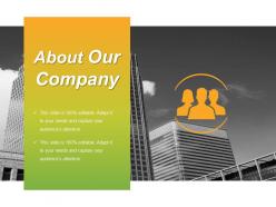About our company presentation visuals