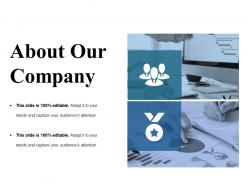 About our company sample presentation ppt template 1