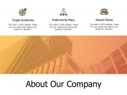 About our company valued client a454 ppt powerpoint presentation slides ideas