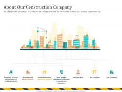 About our construction company tradesmen ppt powerpoint presentation file deck