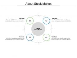 About stock market ppt powerpoint presentation show clipart images cpb