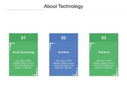 About technology ppt powerpoint presentation pictures graphics example cpb
