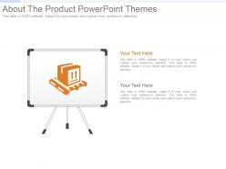 About the product powerpoint themes