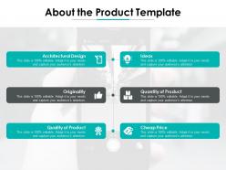 About the product template originality ppt powerpoint presentation diagram graph charts