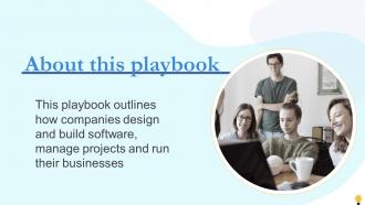 About This Playbook Agile Playbook For Software Designers Agile Playbook For Software Designers