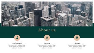 About Us Enterprise Risk Mitigation Strategies Ppt Slides Background Images