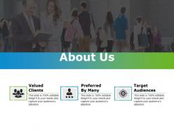 About us example of ppt template 1