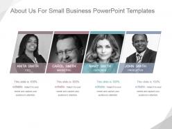 About us for small business powerpoint templates