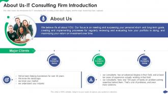About Us It Consulting Firm Introduction How A Cloud Architecture Review
