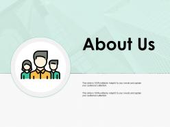About us management l275 ppt powerpoint presentation icon