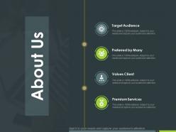 About us management ppt powerpoint presentation infographics objects