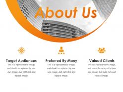 About us powerpoint slide deck template