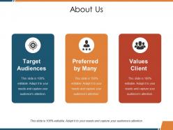 About us ppt background