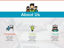 About Us Ppt Ideas Vector