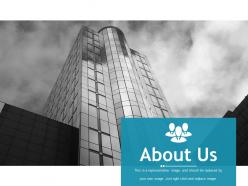 About us ppt infographic template deck