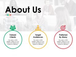 About Us Ppt Infographic Template Files
