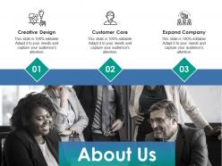 About Us Ppt Infographics Clipart