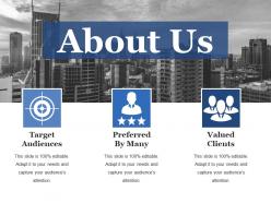 About us ppt model inspiration