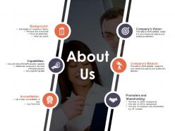 About us ppt model template 1