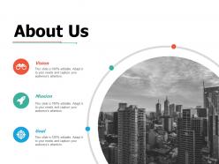 About us ppt portfolio outfit