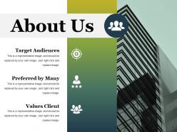 About us ppt styles example topics
