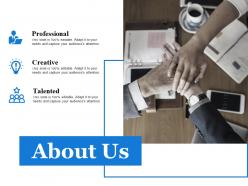 About Us Ppt Summary Images