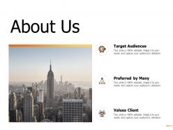About us preferred by many d244 ppt powerpoint presentation gallery layout