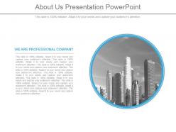 About us presentation powerpoint