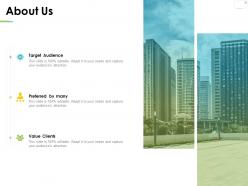 About us value clients l774 ppt powerpoint presentation slides design