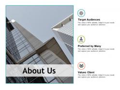 About us values client ppt powerpoint presentation pictures professional
